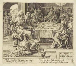 Die zweite Seligpreisung: Selig die Trauernden, Blatt 3 aus der Folge "Die acht Seligpreisungen"