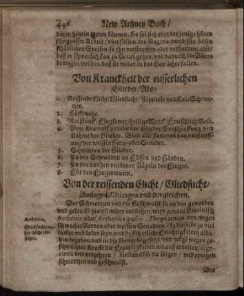 Von Kranckheit der eusserlichen Glieder