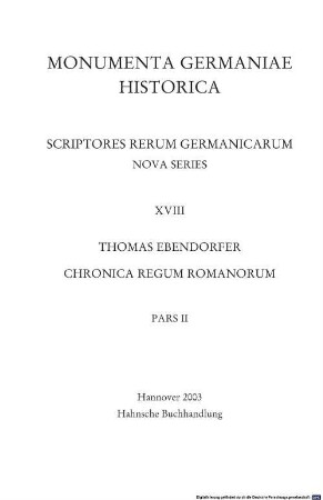 Chronica regum Romanorum. 2