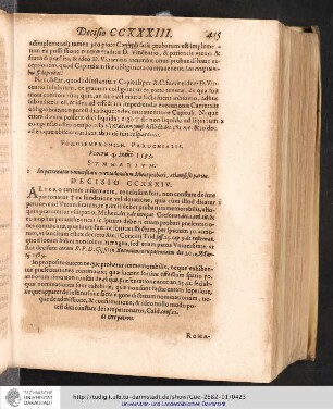 Decisio CCXXXIV