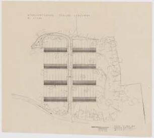 Siedlung Lengsdorf, Bonn: Straßenführungsplan 1:500