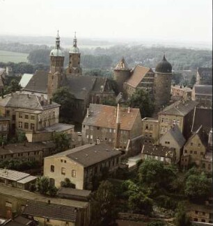 Blick zum Dom und Schloss