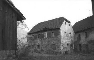 Görlitz-Tauchritz. Ehem. Mühle, rechts Teilansicht des Wohn- und Mühlengebäudes