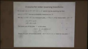 Polarity, transportation and potentials