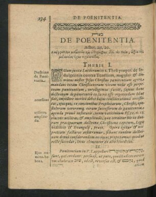 De Poenitentia.