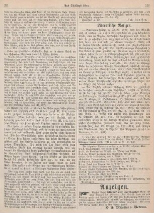 222 Literarische Notizen