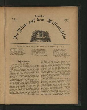 No 12. Dezember 1897.