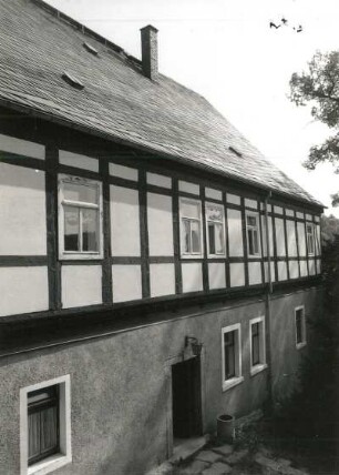 Grünhain-Beierfeld, Pfarrweg 2. Pfarrhaus (1712)