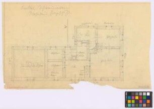 Schweinerden ([Amtshauptmannschaft Kamenz]): Kockel. Wohnhaus (Grundriss des Erdgeschosses)