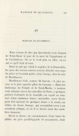IV. Mariage de Quasimodo