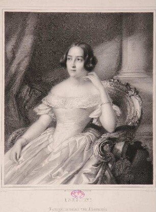 Bildnis von Caroline (1821-1876), Kronprinzessin von Dänemark