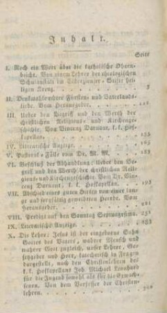 384 Inhaltsverzeichnis