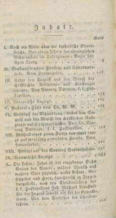 384 Inhaltsverzeichnis