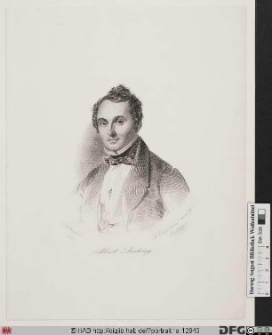 Bildnis (Gustav) Albert Lortzing