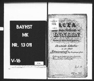 Schwandorf (Bezirksamt Burglengenfeld), Deutsche Schulen. Einführung der armen Schulschwestern.