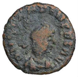 Münze, Aes 4, 379 - 395 n. Chr.?