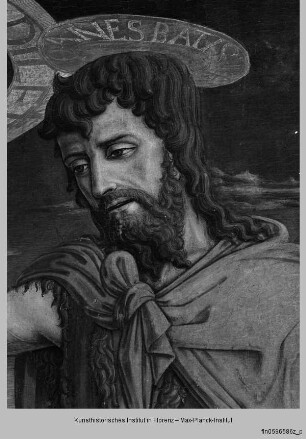 Die Taufe Christi mit dem Heiligen Hieronymus und dem Heiligen Nikolaus