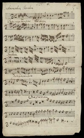 Instrumentum Secundum.