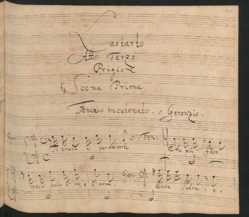 Scena I-III
