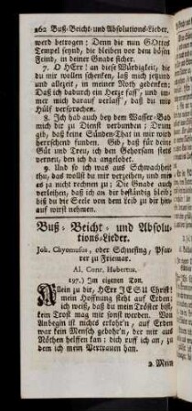 262-275, Allein zu dir, Herr Jesu Christ...