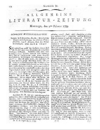 Adelung, Johann Christoph: Jacob Püterich von Reicherzhausen : ein kleiner Beytrag zur Geschichte der Deutschen Dichtkunst im Schwäbischen Zeitalter. - Leipzig : Breitkopf, 1788