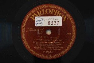 Aida : III. Akt: "Wohlauf denn, erhebt euch" / (G. Verdi)