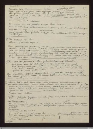 18) The palace of Pan : [NLB, S. 107/123] / Niederschrift von Karl Josef Partsch