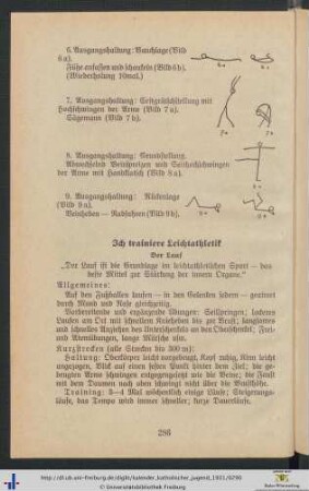 Ich trainiere Leichtathletik.
