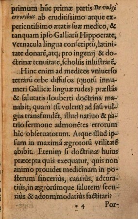De vulgi erroribus : medicinae medicorumque dignitatem deformantibus