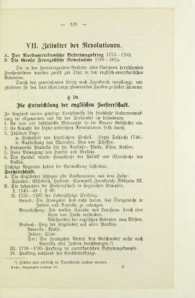 VII. Zeitalter der Revolutionen
