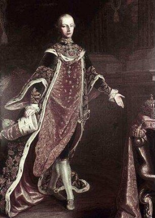 Kaiser Joseph II. im Großmeister-Ornat des Sankt Stephans-Ordens