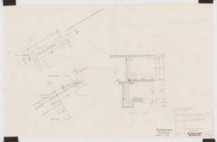 Haus und Garten Ernst Hassler, Oerlinghausen: Detailplan Versenkfenster, 1:5, 1:50