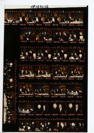 40jähriges Dienstjubiläum Hermann Becker (Vorstandsmitglied), Frankfurt am Main, 1991