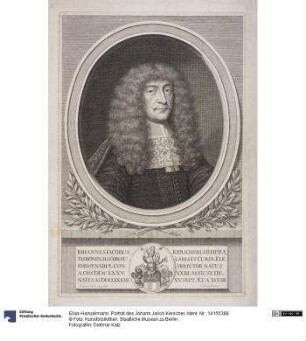 Porträt des Johann Jakob Kerscher