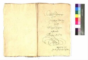 Dorfordnung und Ordnung der Untergänger zu Gailenkirchen.