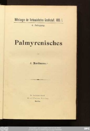 Palmyrenisches