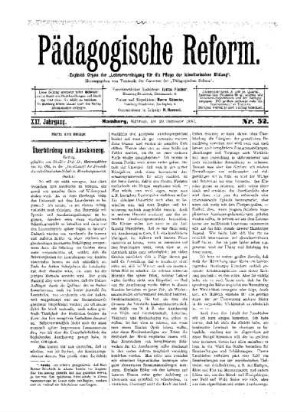 Überbürdung und Anschauung : (Schluß)