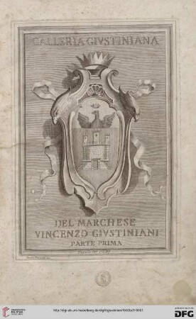 Band 1: Galleria Givstiniana Del Marchese Vincenzo Givstiniani