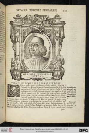 Vita di Hercole ferrarese Pittore
