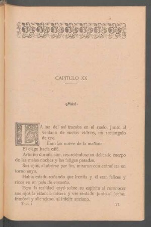 Capítulo XX - "¡Más!"