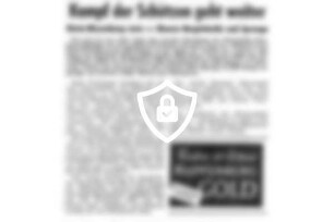 Kampf der Schützen geht weiter