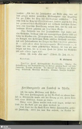 Forschungsreise am Sambesi in Afrika