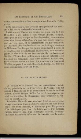 Le Doktor Otto Neurath