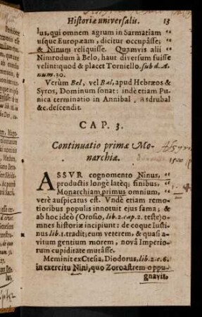 13-39, Cap. 3: Continuatio prime Monarchiae