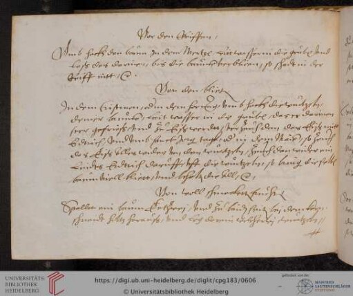 Gottfried von Franken (Godefridus de Franconia), Pelzbuch (Auszüge)