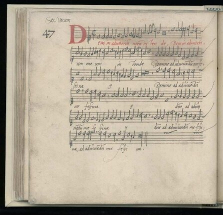 47. Deus in adiutorium