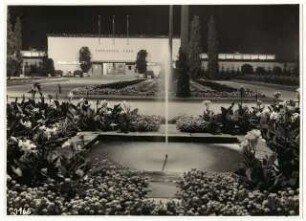 Deutsche Gartenbau- und Schlesische Gewerbe-Ausstellung (GUGALI), Liegnitz: Terrassen-Café