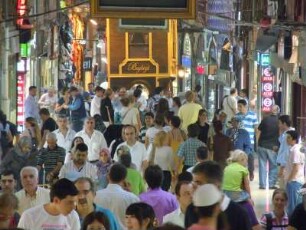 Istanbul - Gedränge im Basar