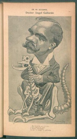 Doctor Ángel Gallardo - [Caricatura] : De mi Guignol