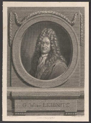 Porträt Gottfried Wilhelm Leibniz (1646-1716)